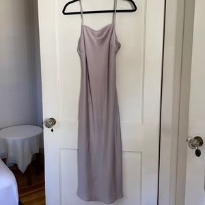 Aritzia Wilfred slip dress. Color is light lavender, great condition.